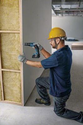 Bosch Professional GTB 18V-45 06019K7002 Accu-gipsplaatschroevendraaier, Droogbouw accuschroevendraaier, Accu-schroefmachine 18 V Li-ion Brushless