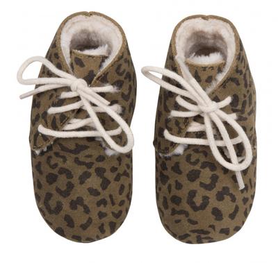 Little indians Babyschoenen High Top Leopard bruin maat 15