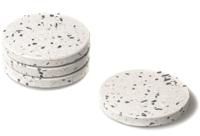 Sareva Onderzetters Terrazzo Ø 9 cm - 4 Stuks