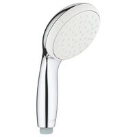 GROHE New Tempesta handdouche met 1 straalsoort Ø10cm 9.5L/min. chroom/wit 27923001 - thumbnail