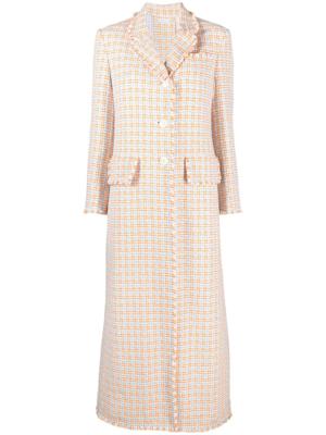 Thom Browne Tweed jas - Oranje