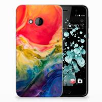 Hoesje maken HTC U Play Watercolor Dark