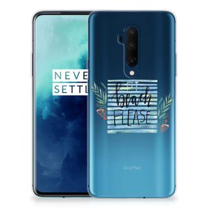 OnePlus 7T Pro Telefoonhoesje met Naam Boho Beach