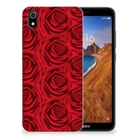 Xiaomi Redmi 7A TPU Case Red Roses