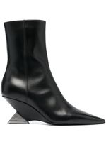 The Attico bottines Cheope 70 mm - Noir