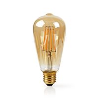 Nedis WIFILF10GDST64 Wi-fi Smart Led-lamp Met Filament E27 St64 5 W 500 Lm - thumbnail