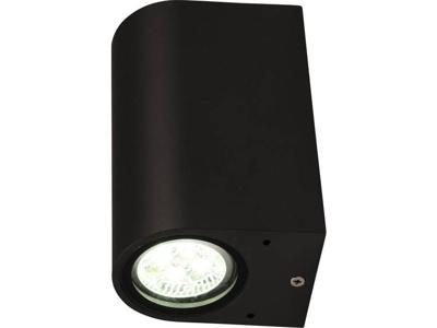 Heitronic Ambos 35376 Buitenlamp (wand) LED GU10 22 W Grafiet