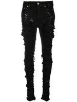 Rick Owens DRKSHDW jean skinny Detroit à taille haute - Noir - thumbnail