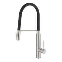 GROHE Concetto Keukenkraan - uittrekbare uitloop - 2 straalsoorten - met profesionele handdouche - supersteel geborsteld 31491DC0 - thumbnail