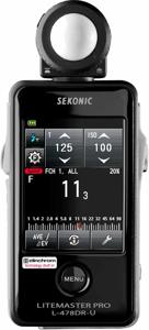 Sekonic L-478DR-EL lichtmeter Zwart