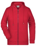 James+Nicholson JN8025 Dames Zip-Hoody - thumbnail