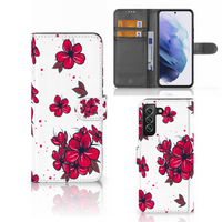 Samsung Galaxy S22 Plus Hoesje Blossom Red - thumbnail