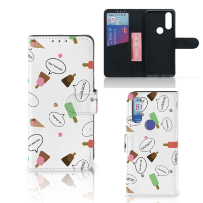 Motorola One Macro Book Cover IJsjes