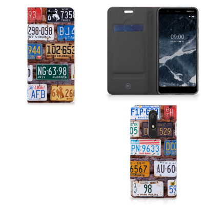 Nokia 5.1 (2018) Stand Case Kentekenplaten Nokia 5.1 (2018) Stand Case Kentekenplaten