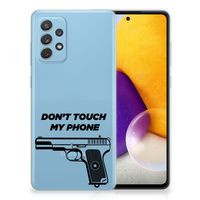 Samsung Galaxy A72 Silicone-hoesje Pistol DTMP - thumbnail