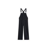 Mango high waist wide leg tuinbroek antraciet