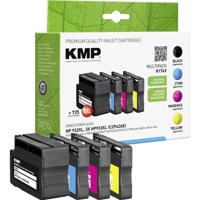 KMP Inktcartridge vervangt HP 932XL, 933XL, CN053AE, CN054AE, CN055AE, CN056AE Compatibel Combipack Zwart, Cyaan, Magenta, Geel H174V 1725,4005 - thumbnail