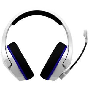 HyperX Cloud Stinger Core Over Ear headset Gamen Radiografisch Stereo Wit, Blauw Volumeregeling, Microfoon uitschakelbaar (mute)