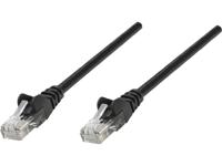Intellinet 342070 RJ45 Netwerkkabel, patchkabel CAT 6 U/UTP 3.00 m Zwart 1 stuk(s)