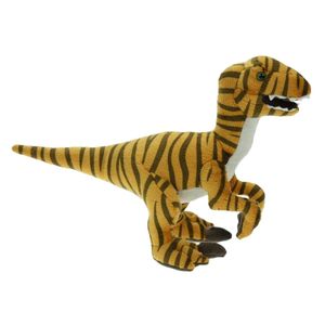 Pluche dino velociraptor knuffel 32 cm