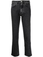 TOTEME Twisted Seam cropped jeans - Gris