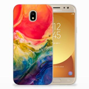 Hoesje maken Samsung Galaxy J5 2017 Watercolor Dark