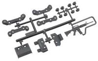 EXO Chassis Guard and Toe Block Insert Set (Front and Rear) (AX80100) - thumbnail