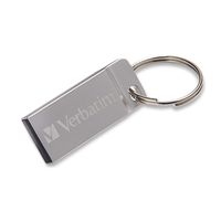 Verbatim Metall-Gehäuse USB-stick 32 GB Zilver 98749 USB 2.0 - thumbnail