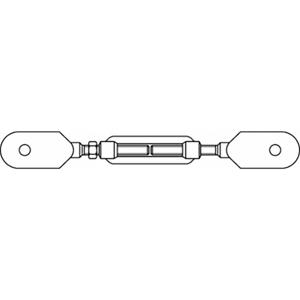 TOOLCRAFT TO-6866055 Spanschroef M24 Staal Verzinkt DIN 1480 1 stuk(s)