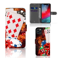 Apple iPhone 11 Pro Max Wallet Case met Pasjes Casino - thumbnail