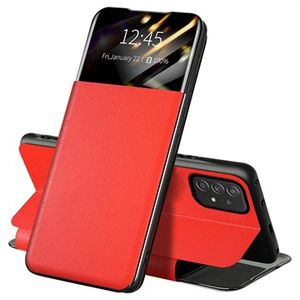 Samsung Galaxy A52 5G, Galaxy A52s Front Smart View Flip Case - Rood