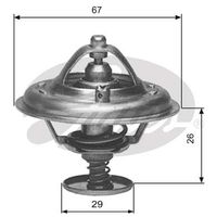 Thermostaat, koelvloeistof TH09180G1 - thumbnail