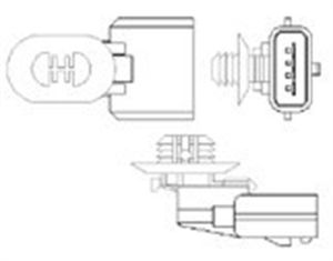 Lambdasonde MAGNETI MARELLI, u.a. fÃ¼r Renault, Dacia, Nissan