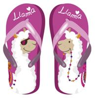 Arditex slippers Llama2 meisjes EVA fuchsia maat 38