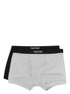 TOM FORD lot de 2 boxers à bande logo - Noir