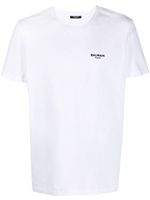 Balmain t-shirt à logo brodé - Blanc - thumbnail