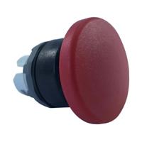 Abb-entrelec PDA paddenstoelknop MPM1-10R rood 40 mm momentaneo