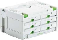 Festool systainer Sys 3 Sort met 6 lades - thumbnail