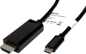 ROLINE 11.04.5842 USB grafische adapter 3840 x 2160 Pixels Zwart