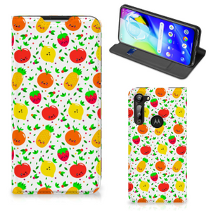 Motorola Moto G8 Power Flip Style Cover Fruits