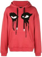 Haculla sweat à capuche Moody Eyes - Rouge