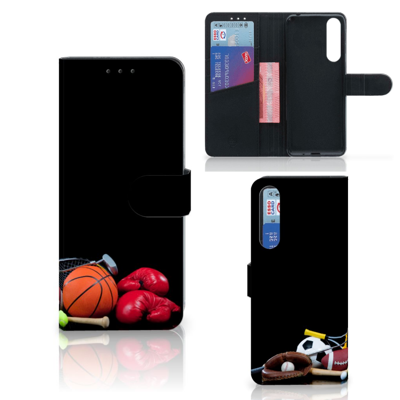 Sony Xperia 1 II Wallet Case met Pasjes Sports Sony Xperia 1 II Wallet Case met Pasjes Sports