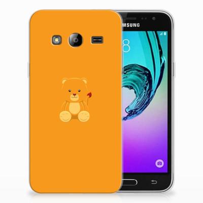 Samsung Galaxy J3 2016 Telefoonhoesje met Naam Baby Beer Samsung Galaxy J3 2016 Telefoonhoesje met Naam Baby Beer