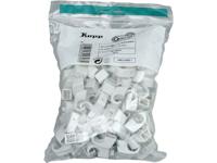 Kopp 348304091 Spijkerclip 348304091 Bundel-Ø (bereik) 10 tot 14 mm Grijs 100 stuk(s)