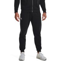 Under Armour Essential Fleece Joggingbroek Zwart Wit - thumbnail