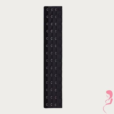 Op en Top Zwanger bh / Corset Verlenger 14 Haaks Zwart (per stuk)