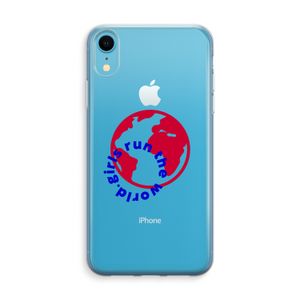 Run The World: iPhone XR Transparant Hoesje