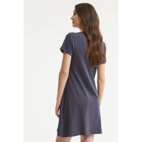 Dreamcovers nachthemd met printopdruk blauw