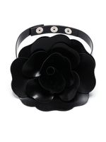 Philosophy Di Lorenzo Serafini collier ras-de-cou à fleur appliquée - Noir