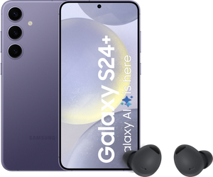 Samsung Galaxy S24 Plus 256GB Paars 5G + Galaxy Buds 2 Pro Zwart